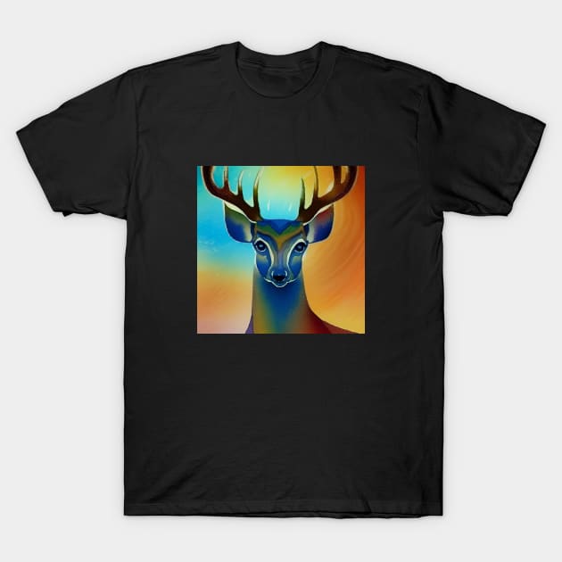 Eight-Point Deer T-Shirt by ArtistsQuest